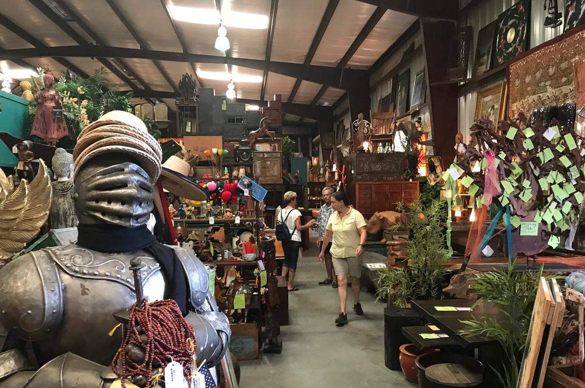 Decor Direct Wholesale Warehouse is packed with antiques, collectibles, art and more at 2333 Whitfield Park Loop in southern Manatee County.