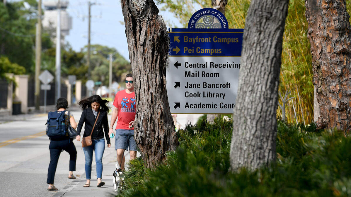 New College’s decision to fire Wang has sparked outrage among his students, raised alarm about academic freedom and deepened concerns about how Florida’s crackdown on foreign influence is playing out on campuses across the state. New College’s campus is shown in this Bradenton Herald file photo.