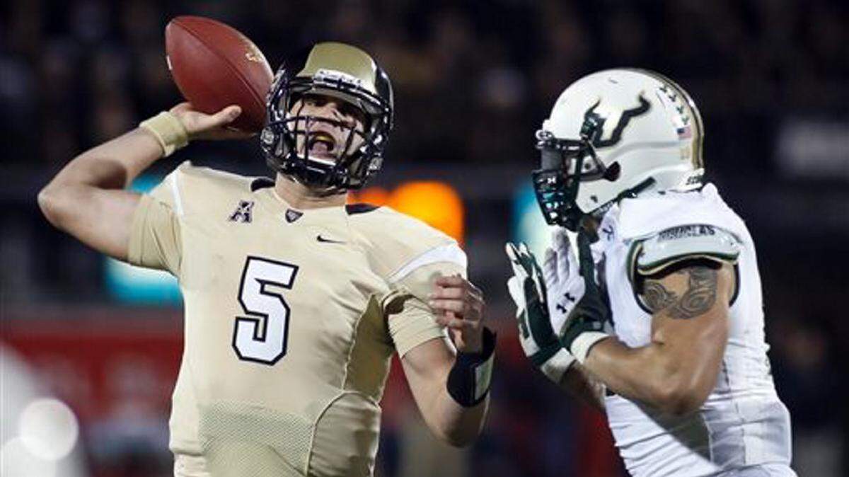 UCF and USF have been mentioned as candidates for the possible Big 12 expansion that has never been this close to actually happening. 
 BAY NEWS 9