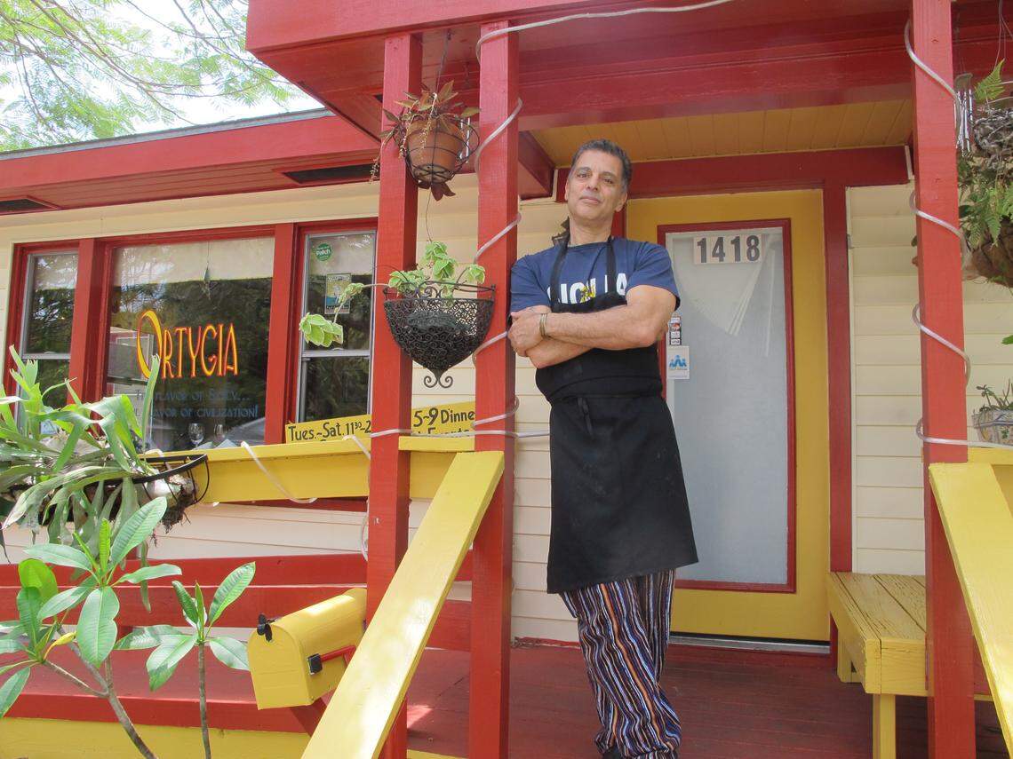 Ortygia chef and owner Guy Cannata converted an old Florida cottage in Village of the Arts into a quaint spot for Sicilian eats in Bradenton.