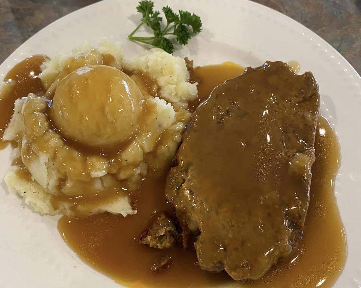 Crager’s Family Diner, 7218 N. Tamiami Trail,&nbsp; has been a Manatee County staple since 1976 with its down-home menu.  Shown above is their meat loaf.