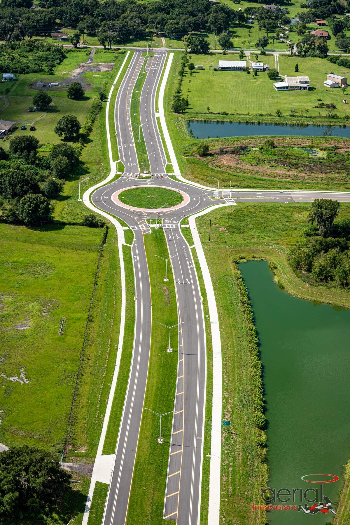 Neal Land and Neighborhoods is incrementally extending Fort Hamer Road from U. S. 301 to Buckeye Road. One of the segments runs through North River Ranch.