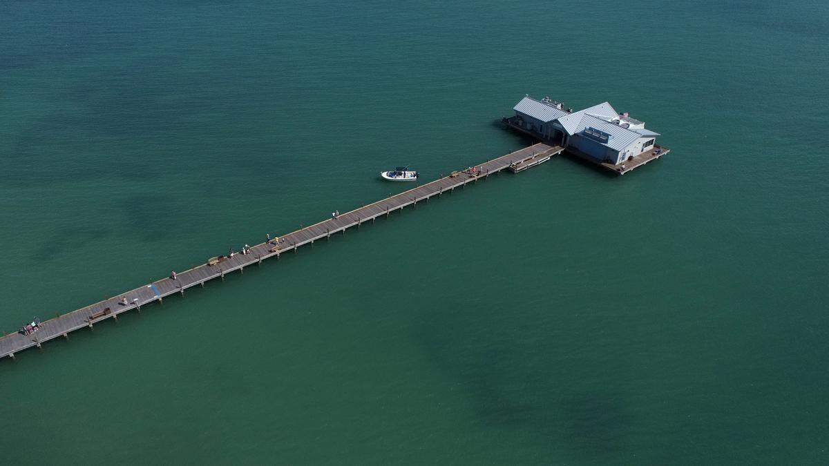 Mote Marine Laboratory & Aquarium opens its Anna Maria outreach and education center this week on the Anna Maria Pier.