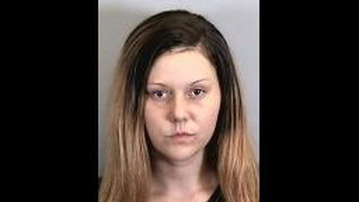 Deidra Mae Turner, 25, was arrested Friday night and charged with failure to stop at a crash involving severe injury. She is being held at the Manatee County Jail on $7,500 bond.