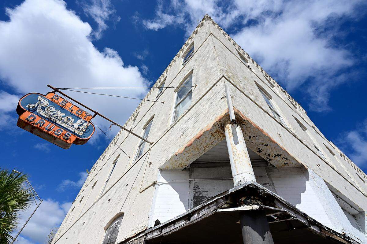 Pelot’s Rexall Pharmacy in downtown Bradenton closed its doors on Wednesday after over 130 years in business. Shown on March 4, 2026.