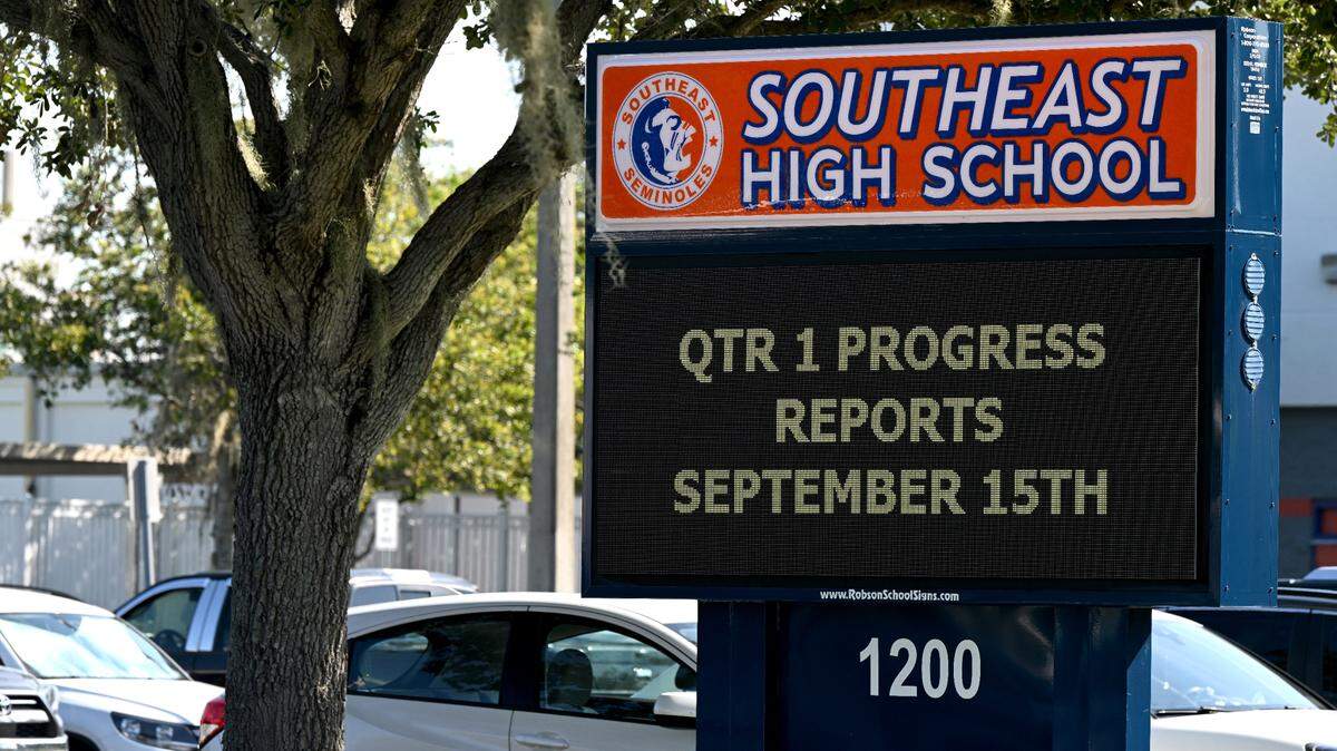 A teen was arrested for bringing a gun to Southeast High.