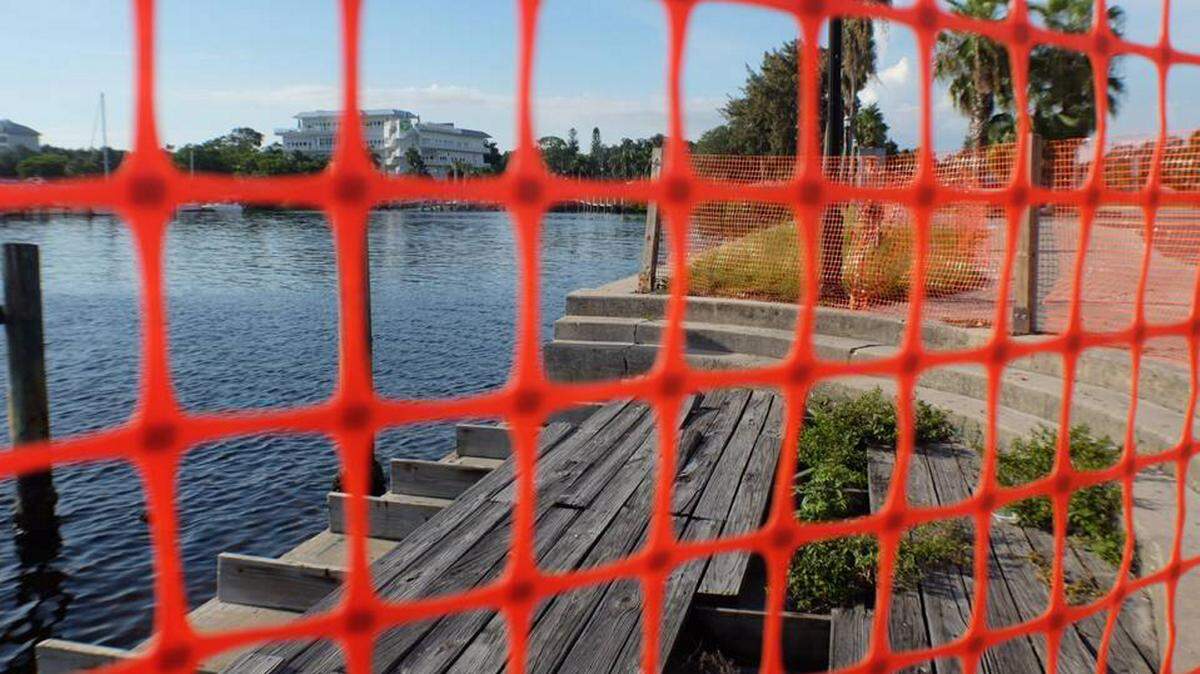Palmetto's seawall repairs should begin Jan. 12 and completed in time for the Florida Department of Transportation to begin a $3 million multi modal project from the Green Bridge to Riverside Drive West, as just one big thing coming in 2016 for the city. GRANT JEFFRIES/Bradenton Herald file photo