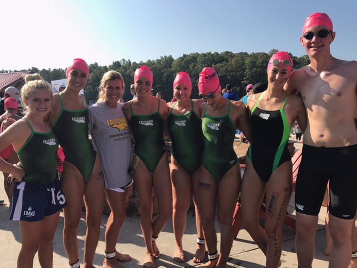 Swimmers from Saint Stephen's will take part in Saturday's Swim Across America event in St. Petersburg to raise money for cancer research.