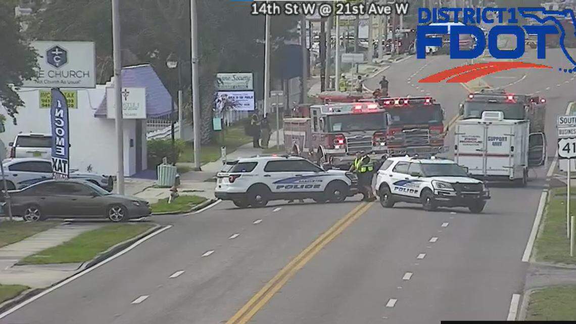 14th Street West in Bradenton reopens after a gas leak shut down a portion of the road
