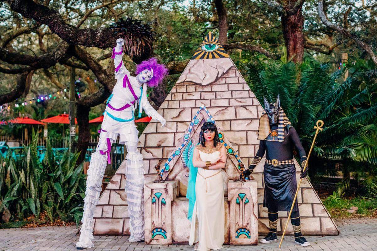 ZooTampa at Lowry Park’s annual “Creatures of the Night” event offers family-friendly Halloween fun.