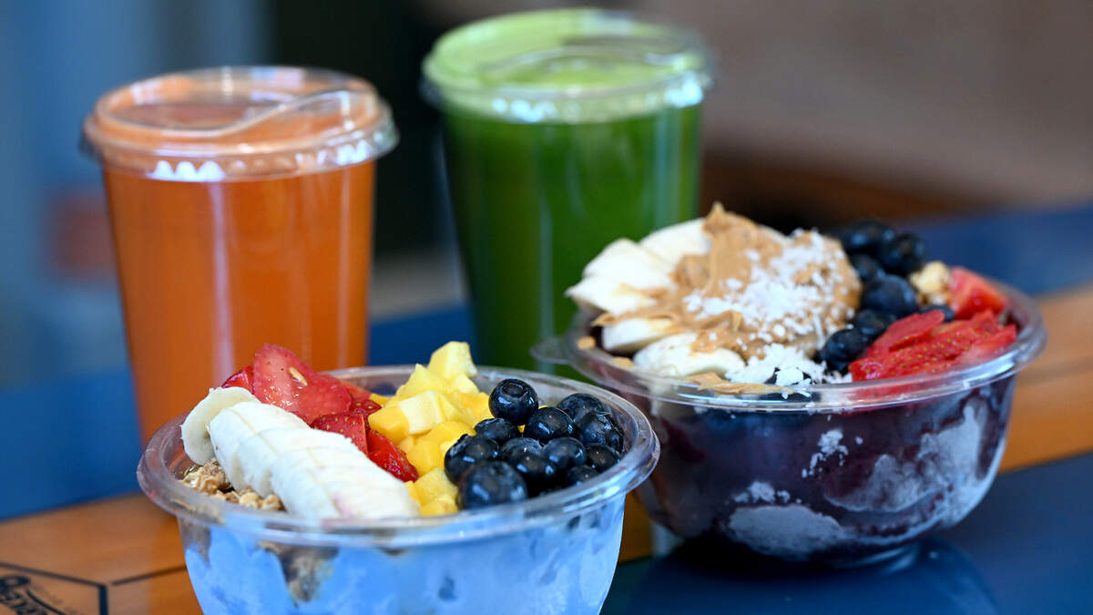 The Happy Manatee on Anna Maria Island serves acai bowls, custom juices, coffee and breakfast bowls from 6:30 a.m. to 1 p.m., Monday through Saturday.