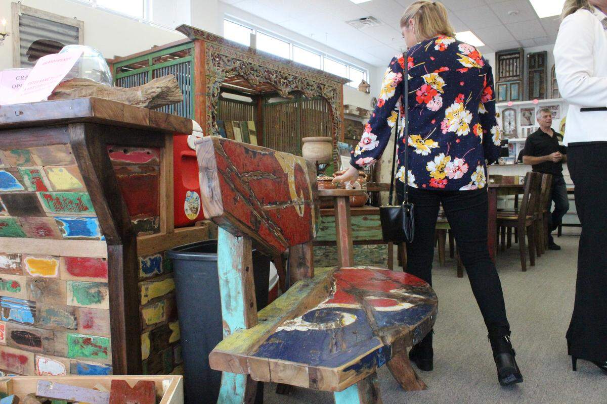 The grand opening for Sarasota Architectural Salvage, 5265 University Parkway, unit 105, was held Friday.