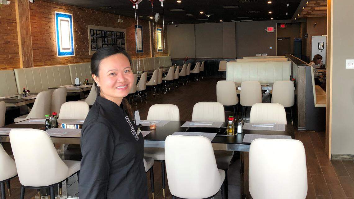 Ann Huynh, manager of Yaki Sushi Grill, recently opened the restaurant at 5231 University Parkway. Korean barbecue will be added to the menu in the near future.