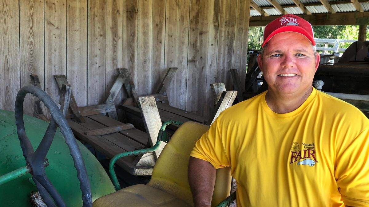 10/16/2020--Danny Alfonso, manager of the Manatee County Fair, says the 2021 fair will look completely different than any other fair because of the protocols introduced to reduce the risk of COVID-19.