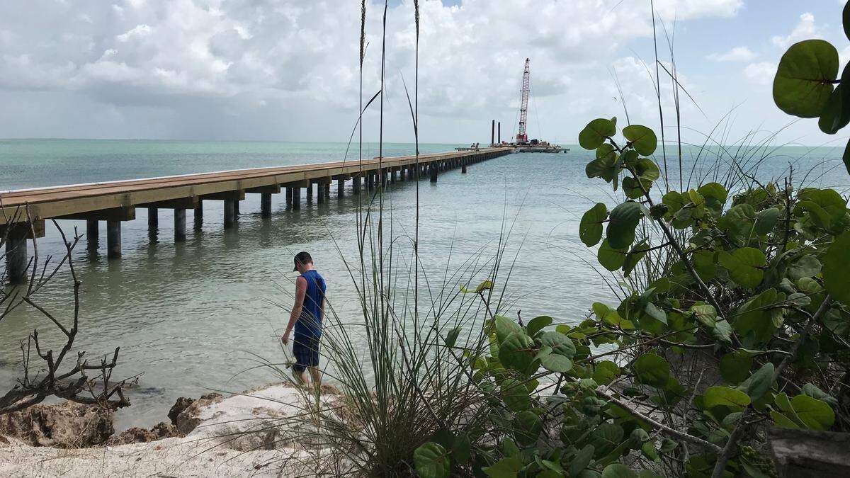 Construction of the city pier in Anna Maria should be substantially completed in December, and the restaurant at the end of the pier by March of 2020.