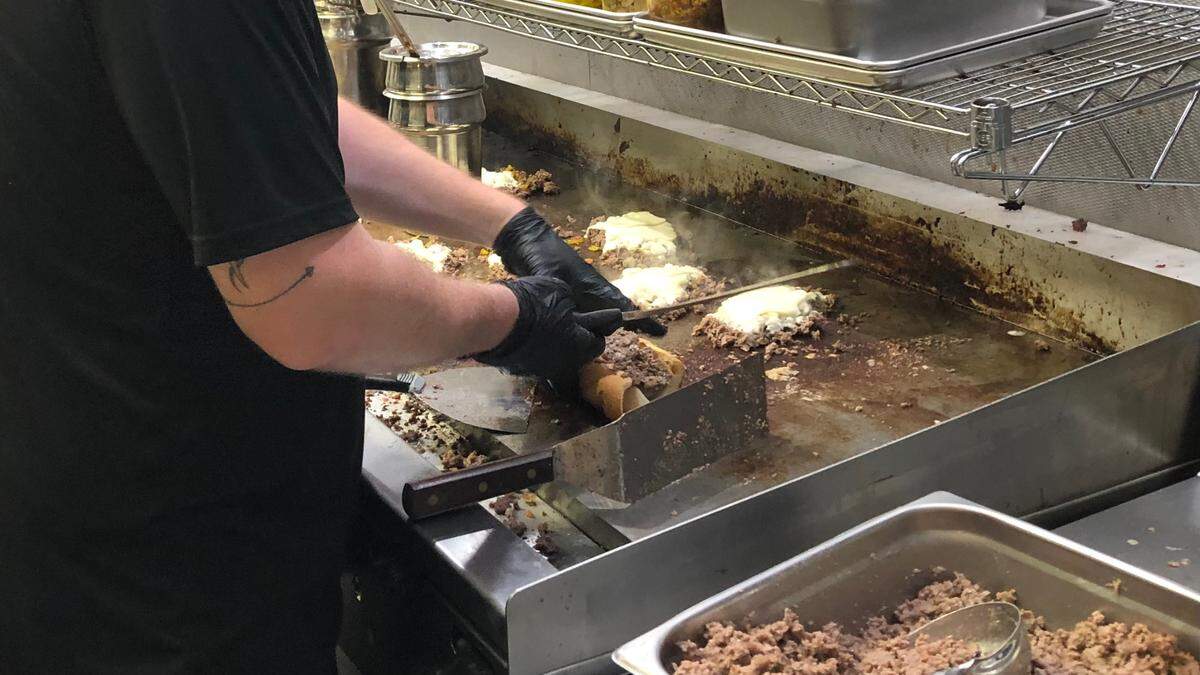 6/4/2021--The staff at South Philly Cheesesteaks has been busy serving customers at the company’s newest restaurant at 5967 Factory Shops Blvd., Ellenton.