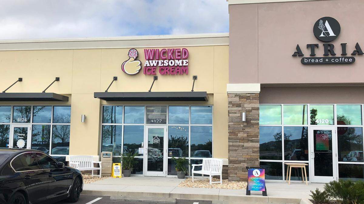 3/19/2021--Michelle Noel opened Awesome Wicked Ice Cream Emporium at 4122 Lakewood Ranch Blvd., in January.