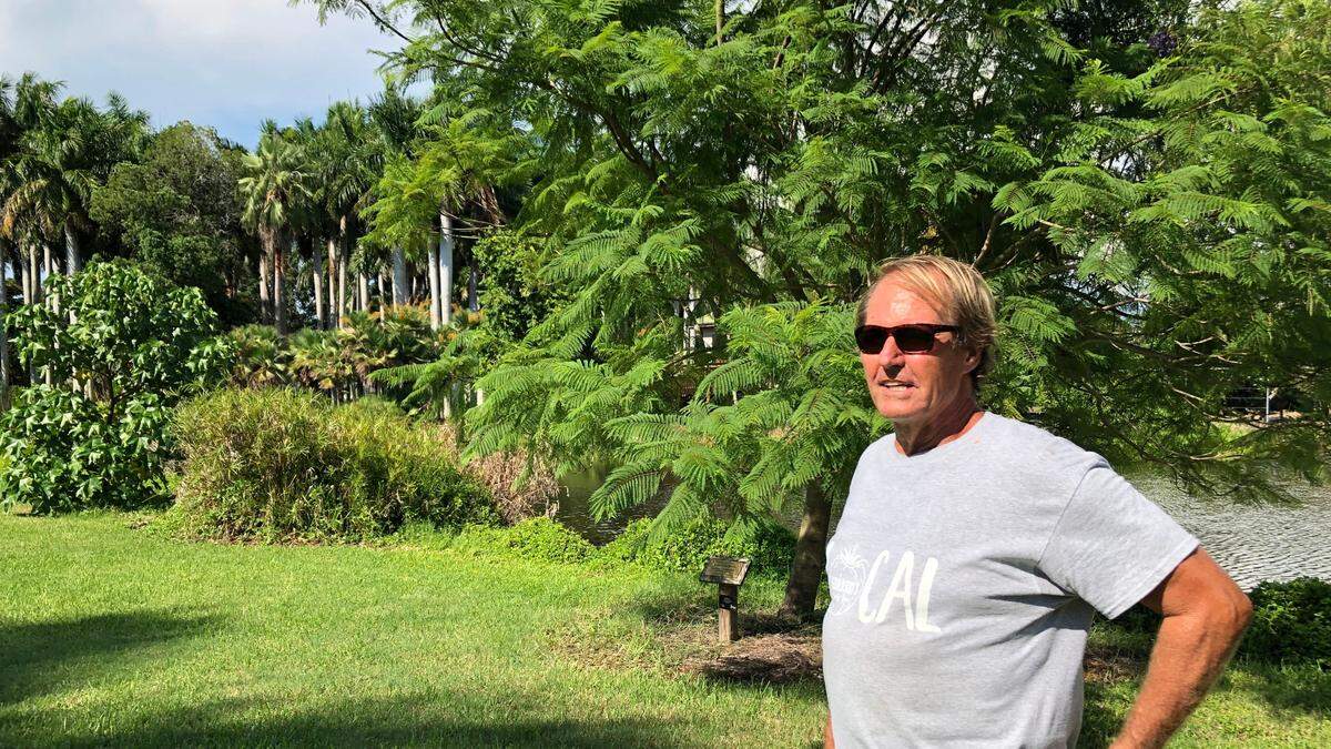 Hit by massive cancellations of events out of concern for the COVID-19 pandemic, the board of directors of Palma Sola Botanical Foundation is trying to raise $25,000 to pay bills through the end of the year. Foundation chair Greg Geraldson in shown above at the park.