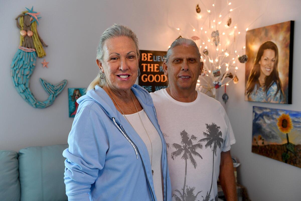Summer Radtke-Hill lost her daughter in the Las Vegas mass shooting, she is helping homeless women to try to heal from her grief. Her husband, Frank Hill, took the call with the terrible news of Hannah Ahler’s death.