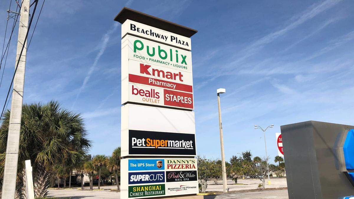 The Beachway shopping center has a mix of large and small businesses whose operation continues after Kmart closed up shop.
