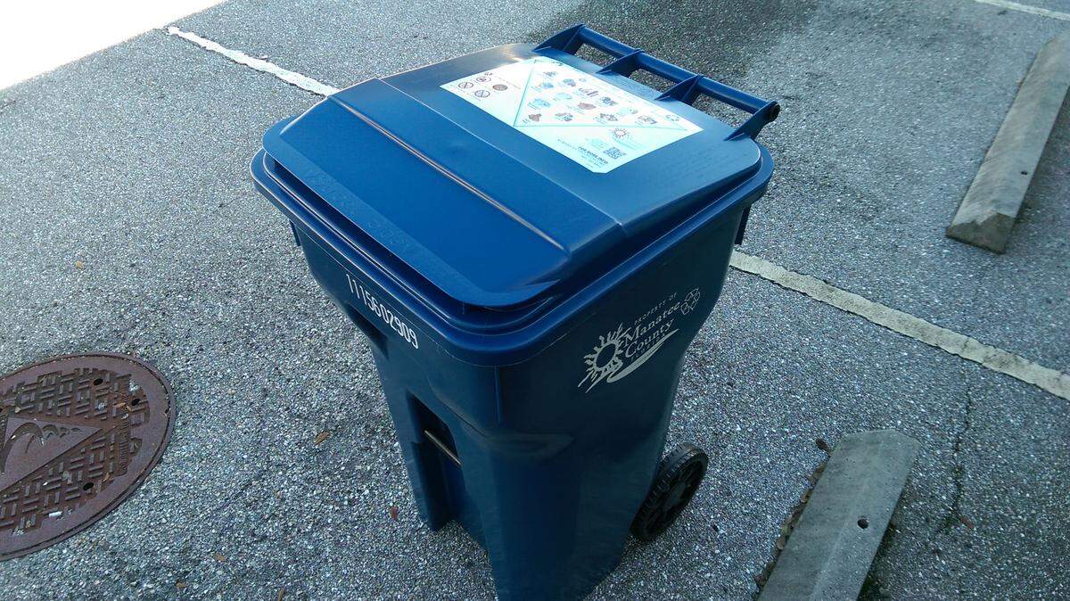 Manatee County will soon unveil a new single stream recycling program. 
 PHOTO PROVIDED