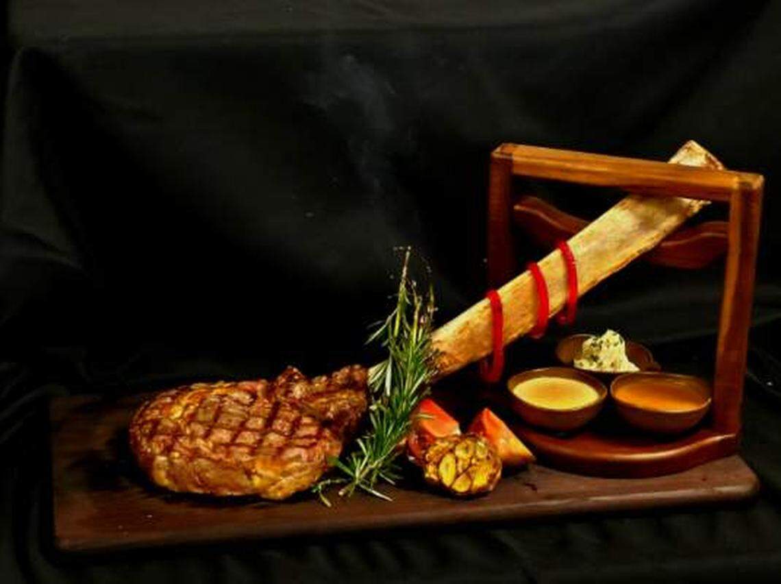 One of the food selections available from the Oyster River Rooftop Restaurant