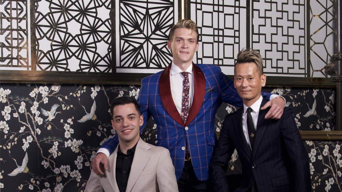 Tsunami Sushi & Hibachi Grill, 11627 State Road 70 E. , Lakewood Ranch, opened Jan. 20. The owners also have a restaurant with the same name in downtown Sarasota. Shown above, from left, are Jason Klamson, Samuel Ray and Jeffrey Karasawa.