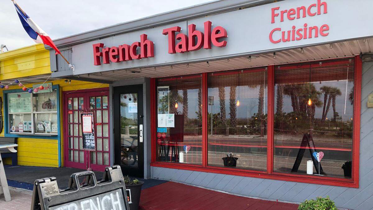 Marieke and Christophe Celis serve authentic cuisine at French Table. It’s a friendly, casual beach setting&nbsp; at 103 Gulf Drive N., Bradenton Beach.