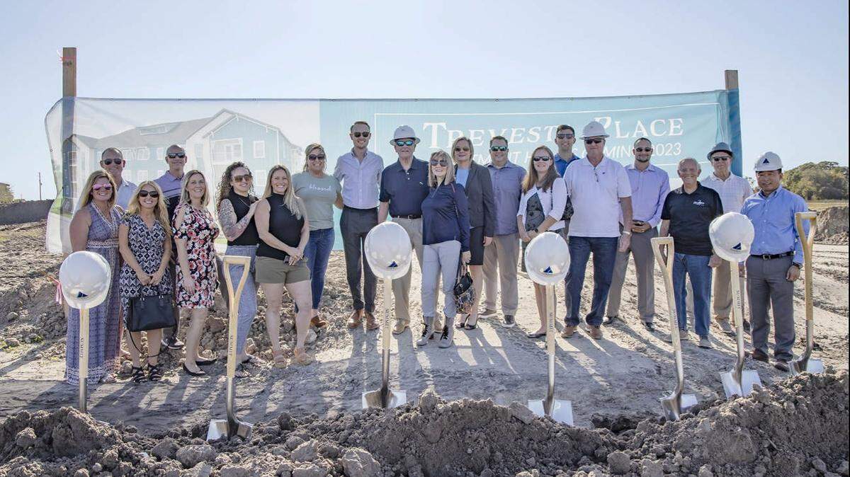 Weller Management and Terwilliger Brothers recently broke ground on the Trevesta Place apartment community, a multifamily housing project in Manatee County’s North River area. The apartments would be built off Buffalo Road, east of Interstate 75 and north of Palmetto.