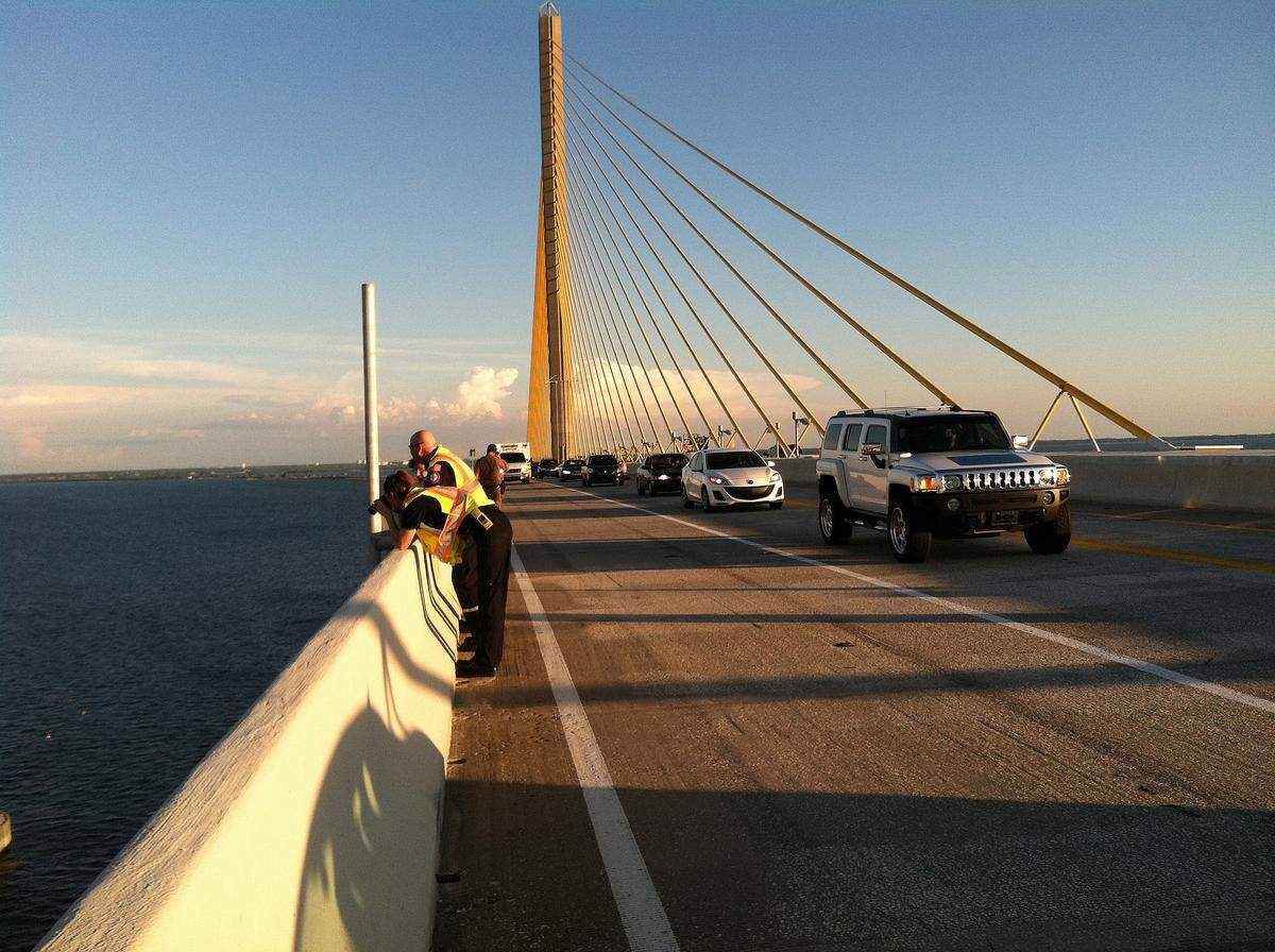 Since the current Skyway opened, 236 people, or an average of about eight people each year, have killed themselves by jumping from the bridge, Florida Highway Patrol records show.