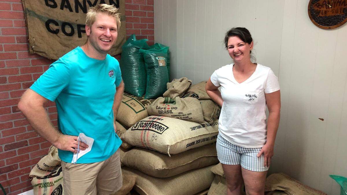 Josh and Abbey Schmitt of Banyan Coffee Company and an undisclosed partner plan to open Orange Blossom Coffee in Bradenton’s City Centre parking garage and office complex.