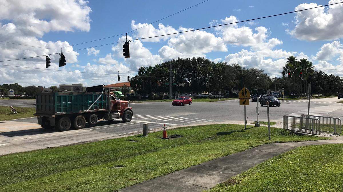 The six-lane portion of State Road 70 ends at Lorraine Road, shown above, and becomes primarily two-lane road through Myakka City. The Florida Department of Transportation has plans to broaden a section of S.R. 70 from Lorraine Road to County Road 675.
