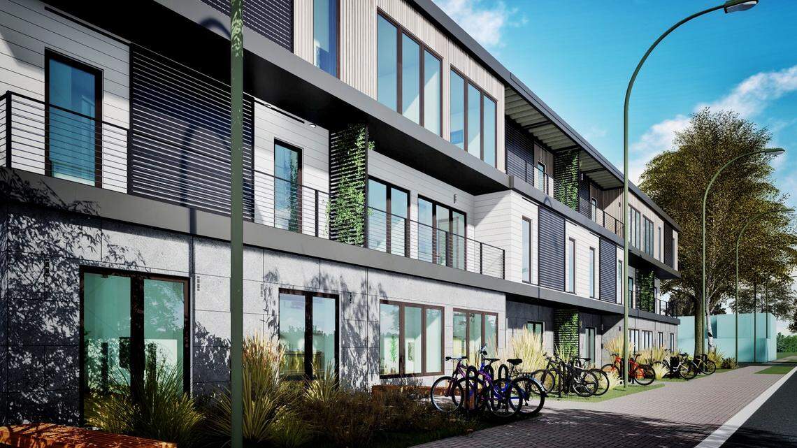 At the former Manatee Inns site along 14th Street West in Bradenton, Pearl Homes is proposing to build 200 affordable housing apartment units that have integrated Google smart home functionalities, solar power and an emphasis on water and energy conservation. The company wants to bring a similar project to Ellenton.
