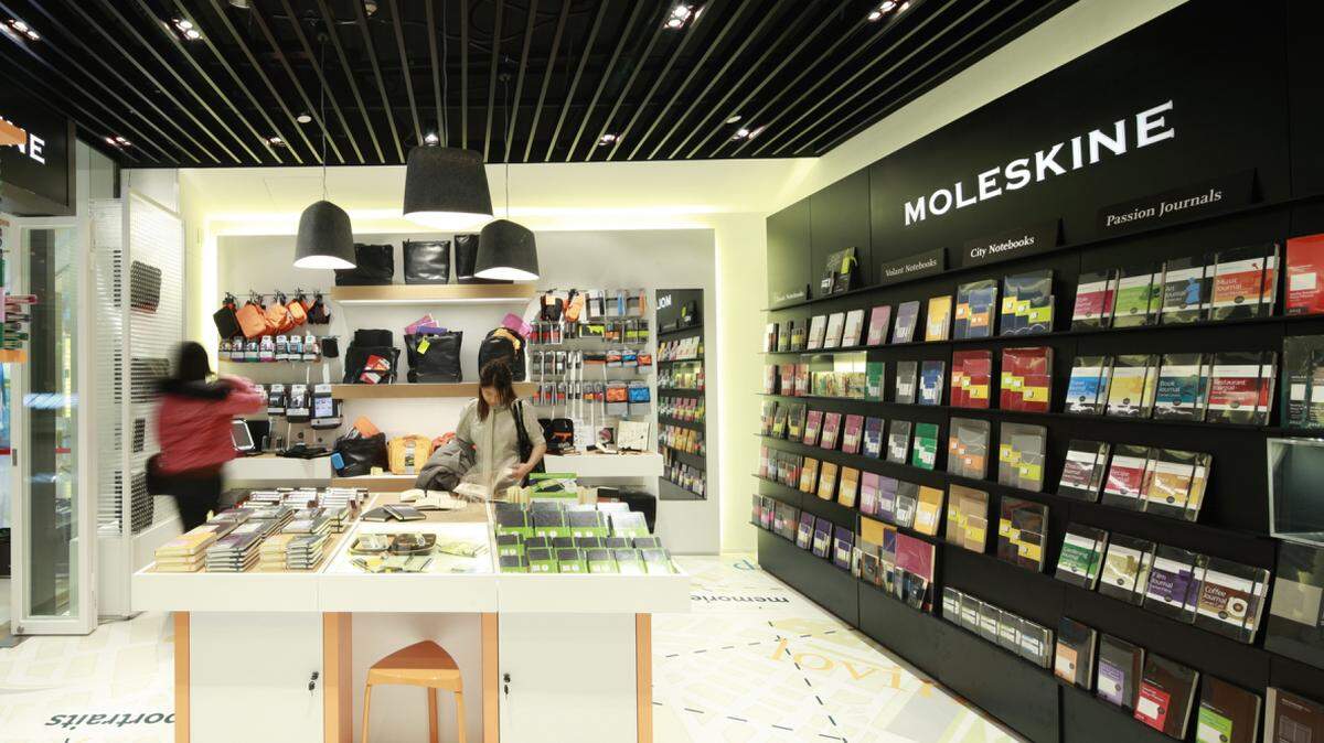 Italian-based Moleskine is one of six stores to leave the Mall at University Town Center. PHOTO PROVIDED