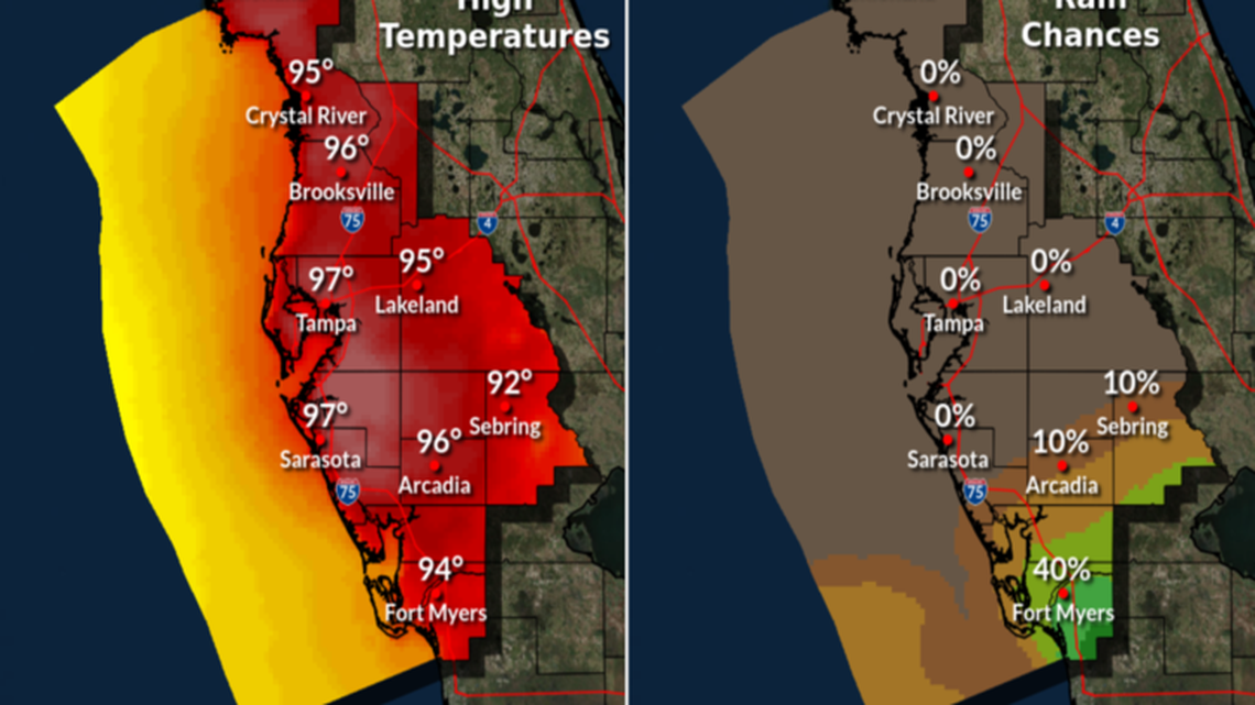 Fourth of July weekend sees near record-high temps in Bradenton. Here’s the forecast