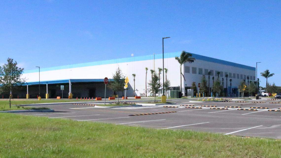 20/30/2021--The newly opened 321,244-square-foot Amazon distribution center south of Bradenton has more hiring to do. The facility opened at 2200 Tallevast Road on Sept. 29.
