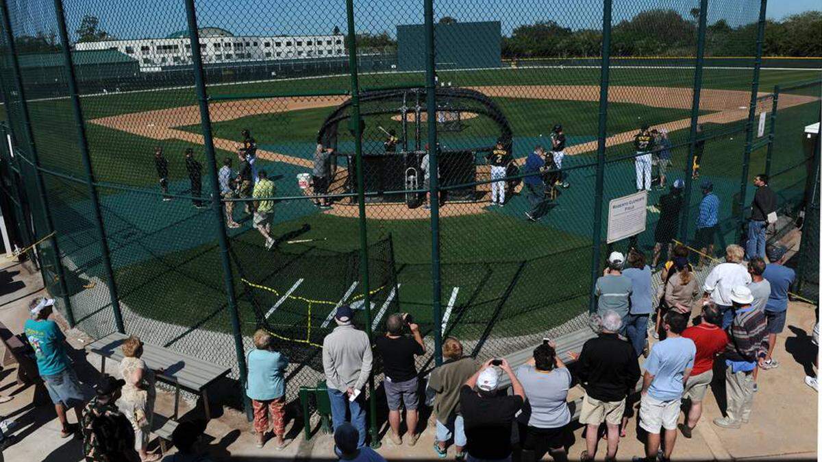 The Pittsburg Pirates spring training camp in east Bradenton will receive $750,000 for economic enhancement development projects after Gov. Rick Scott signed off on the funds he vetoed last year. City officials contend that Pirate City is a revenue generator and the added improvements will allow those efforts to continue. GRANT JEFFERIES/Bradenton Herald file photo.