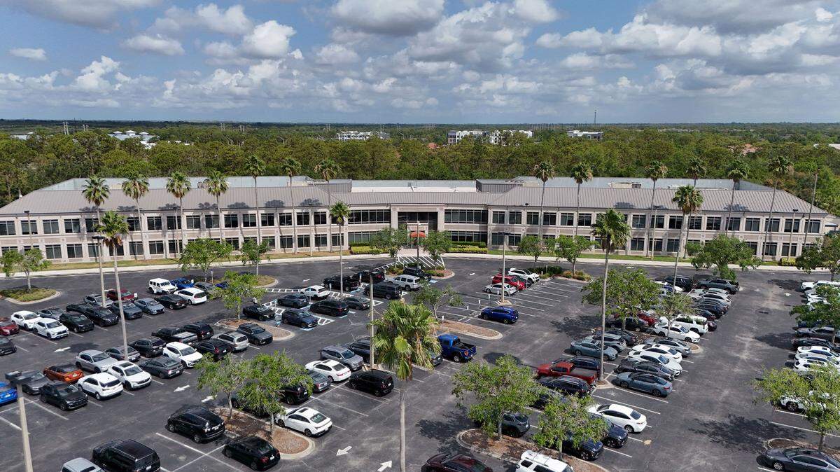 Manatee County officials approved the purchase of this office building at 9000 Town Center Parkway for a new administration building, shown here on May 5, 2025.