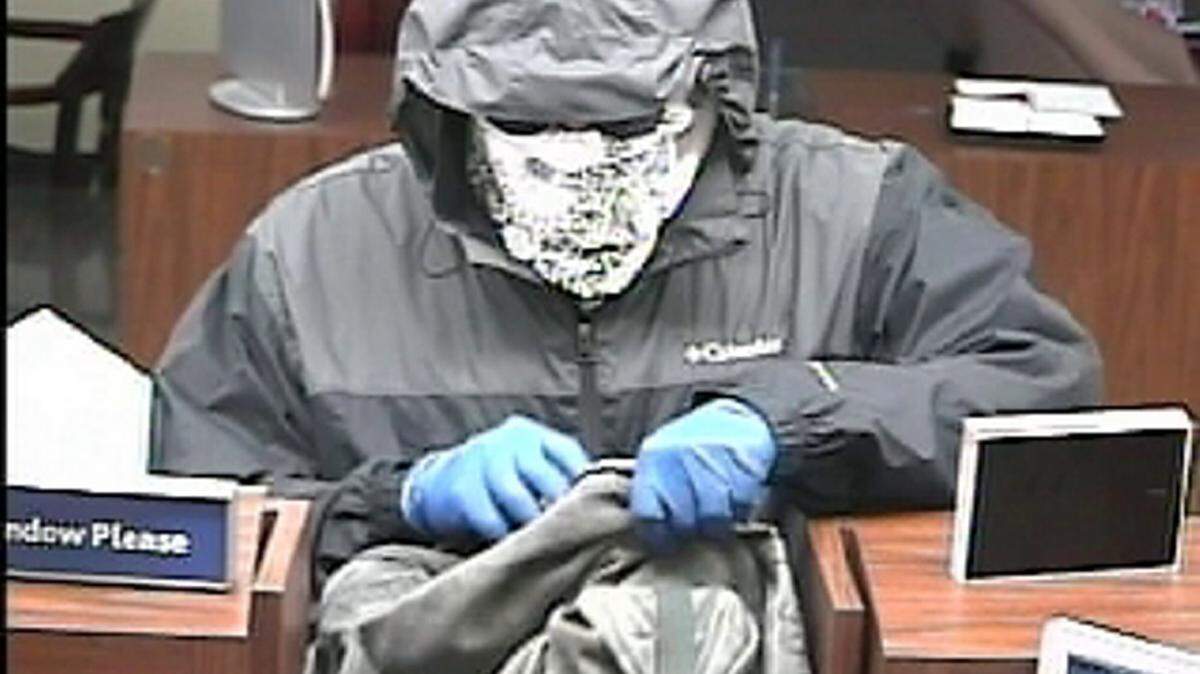 The second suspect in an armed robbery Tuesday at a Sarasota bank, according to the Sarasota County Sheriff's Office. 
 PHOTO PROVIDED