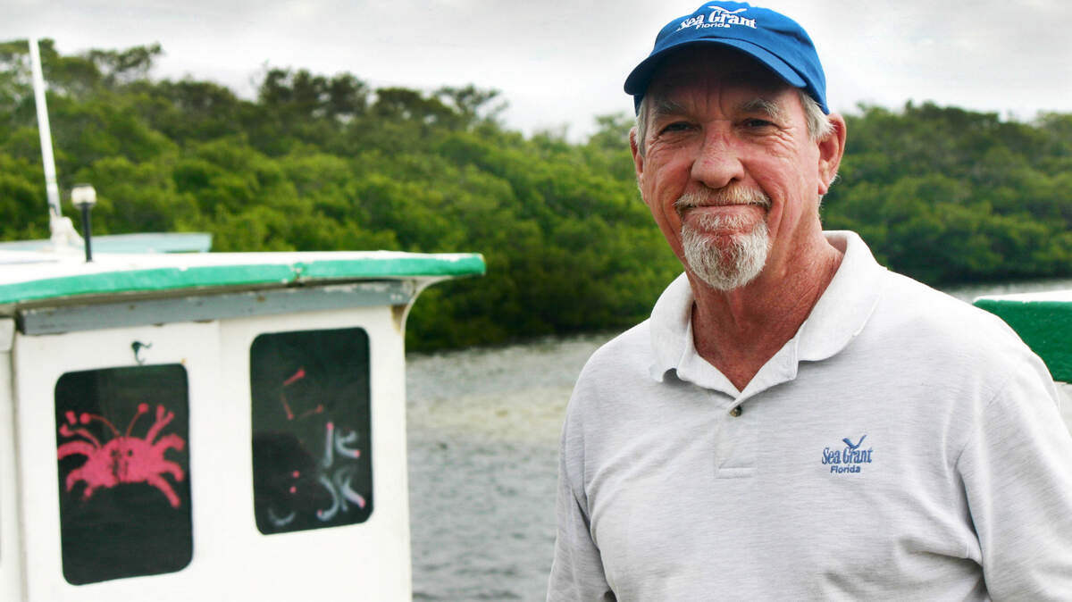 John M. Stevely, Florida sea grant extension agent emeritus, will be inducted into the Manatee County Agriculture Hall of Fame on Nov. 19. 
 PROVIDED PHOTO