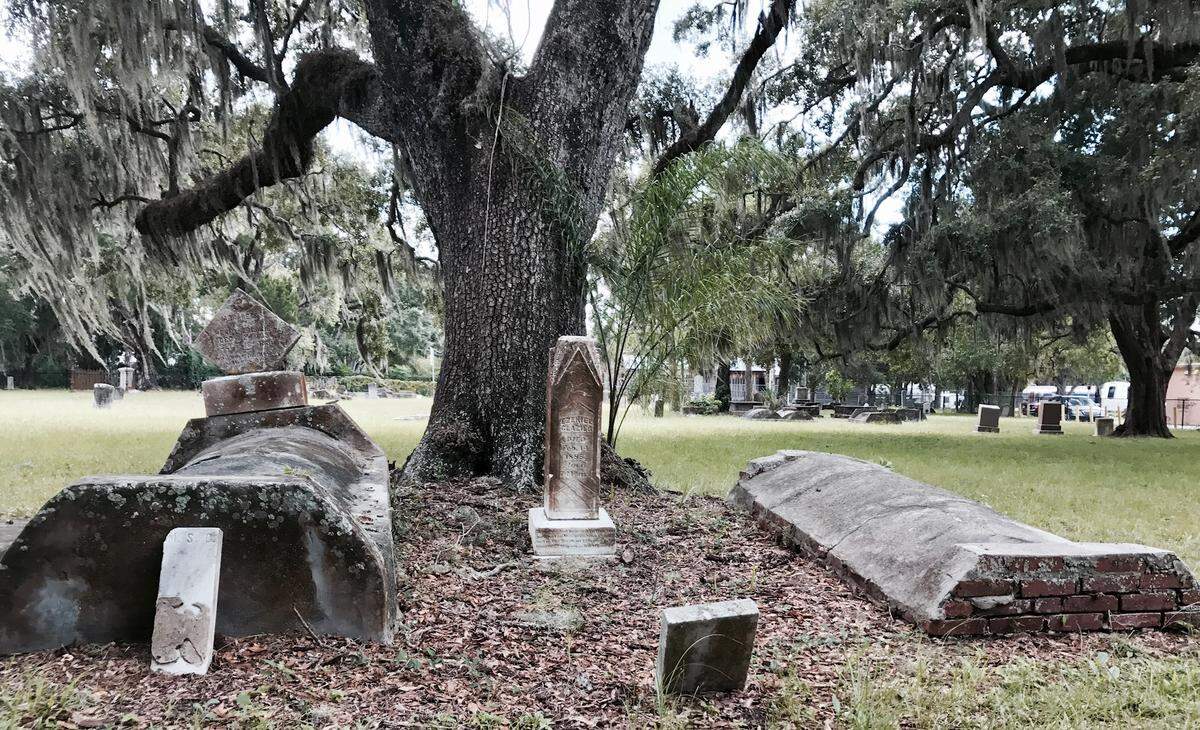 Explore local history on a free scavenger hunt through the Manatee Burying Ground at Manatee Village Historical Park. 
