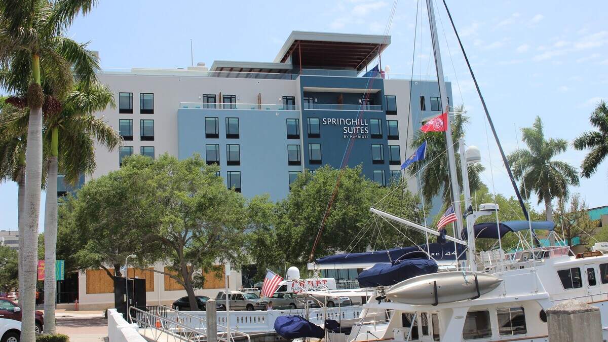 The Deck at Oak & Stone opens atop the eight story SpringHill Suites, 102 12th St. W., Bradenton, on Monday, Dec. 23.