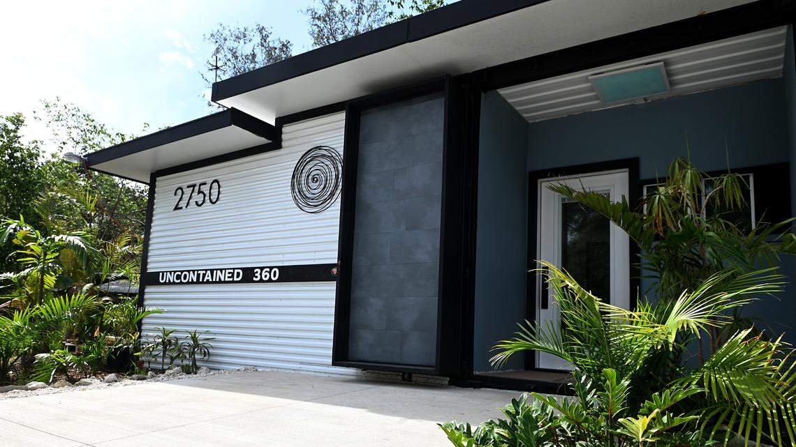 A new take on affordable housing? Bradenton man unveils home made of shipping containers