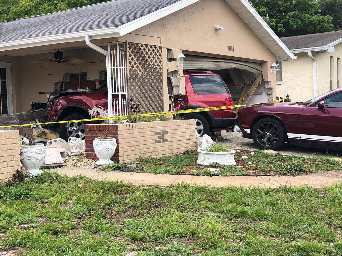 A 17-year-old boy with a learner's permit is facing reckless driving charges after troopers say he took his mother's car without her permission and crashed it into a Port Richey home on Monday.