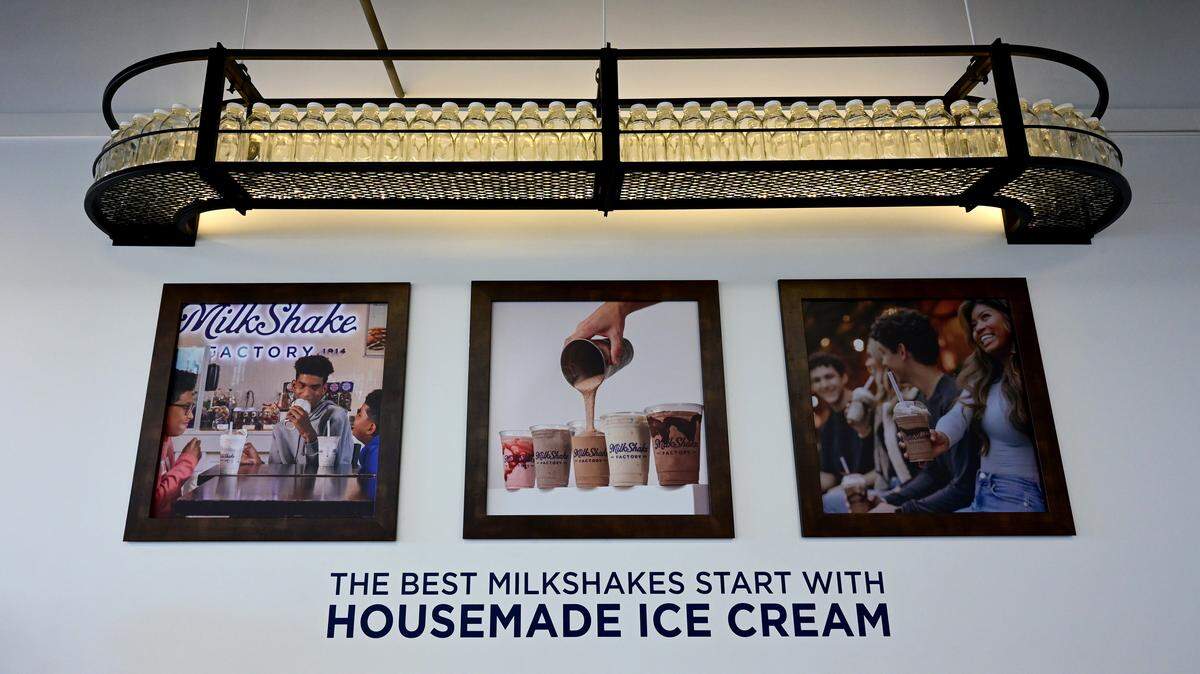Inside the Milkshake Factory at 7230 Manatee Ave. W. on Jan. 21, 2026.