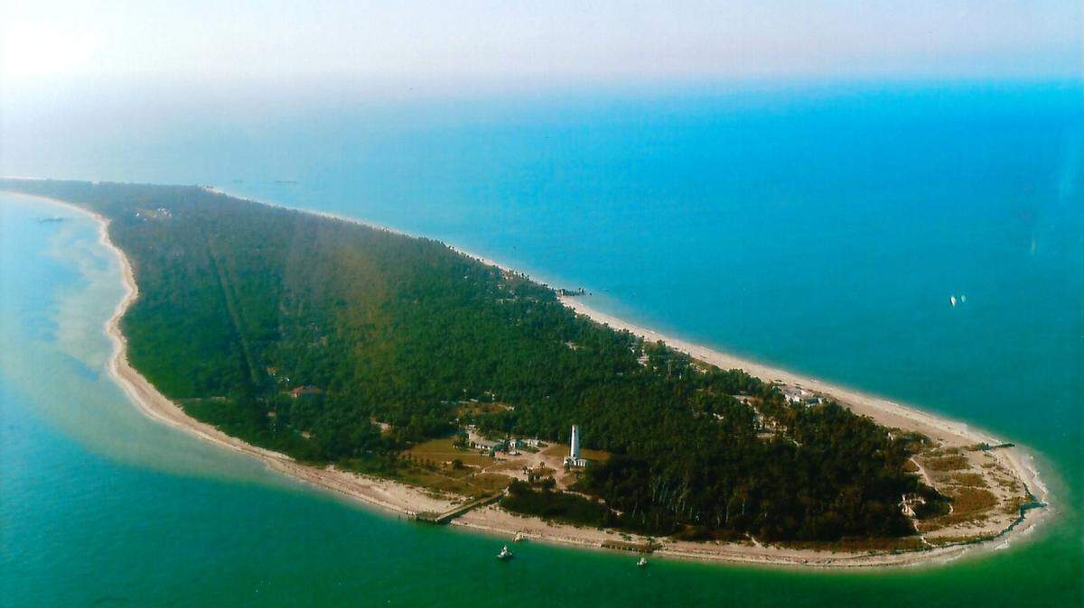 Aerial view of Egmont Key in the mouth of Tampa Bay. 
 PHOTO PROVIDED