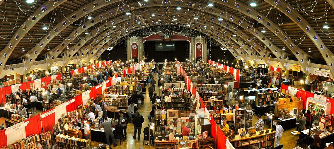 The Florida Antiquarian Book Fair is the largest event of its kind in the southeastern United States.