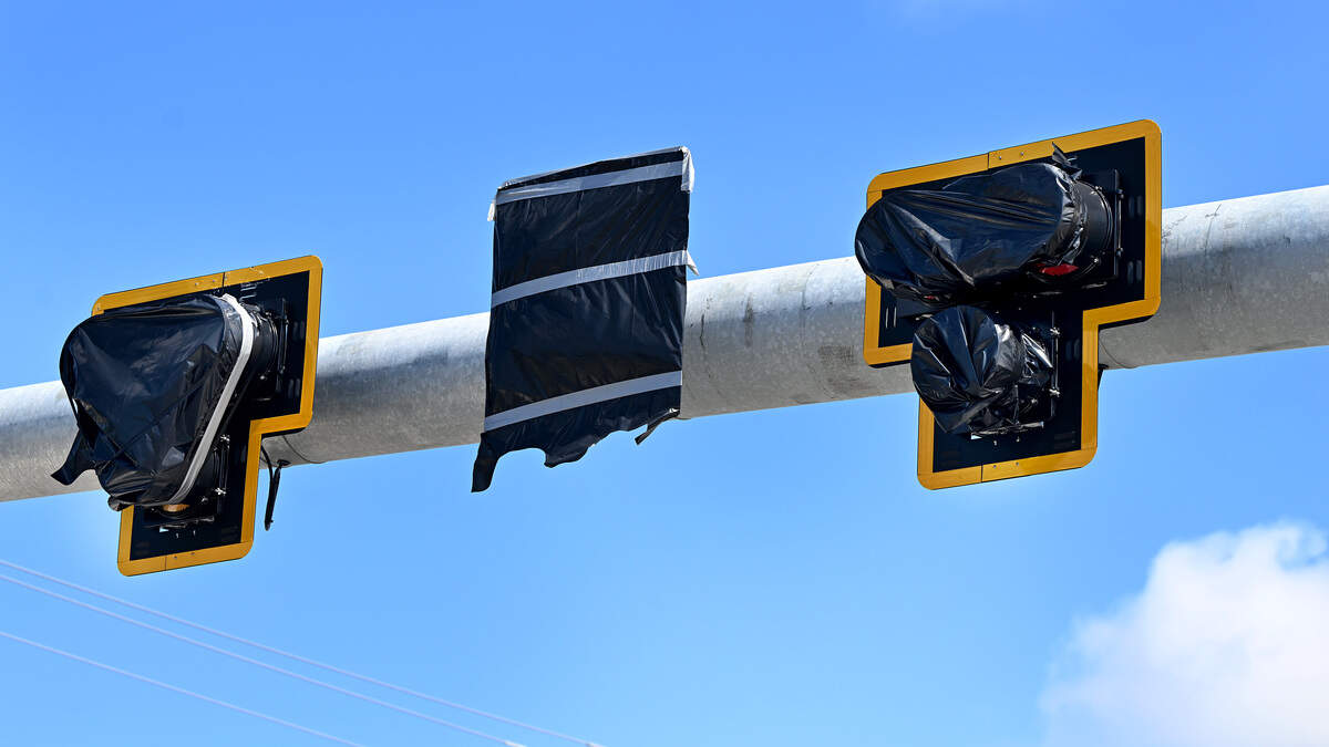 Seven mid-block crosswalks with pedestrian beacons signs and pavement markings are under construction by the Florida Department of Transportation on U.S. 41 between 63rd Avenue West and 53rd Avenue West in Bradenton. Shown here on May 18, 2026.