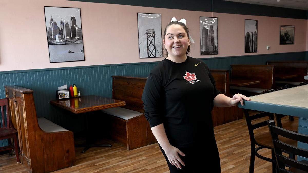 Co-owner Kelsey Dowse at Kelsey’s Coney Island and Deli at 7824 Cortez Road West in Bradenton.