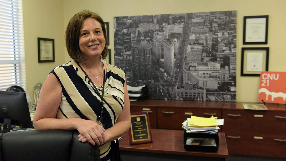 Catherine Hartley, the new city of Bradenton planner. 
 TIFFANY TOMPKINS/Bradenton Herald